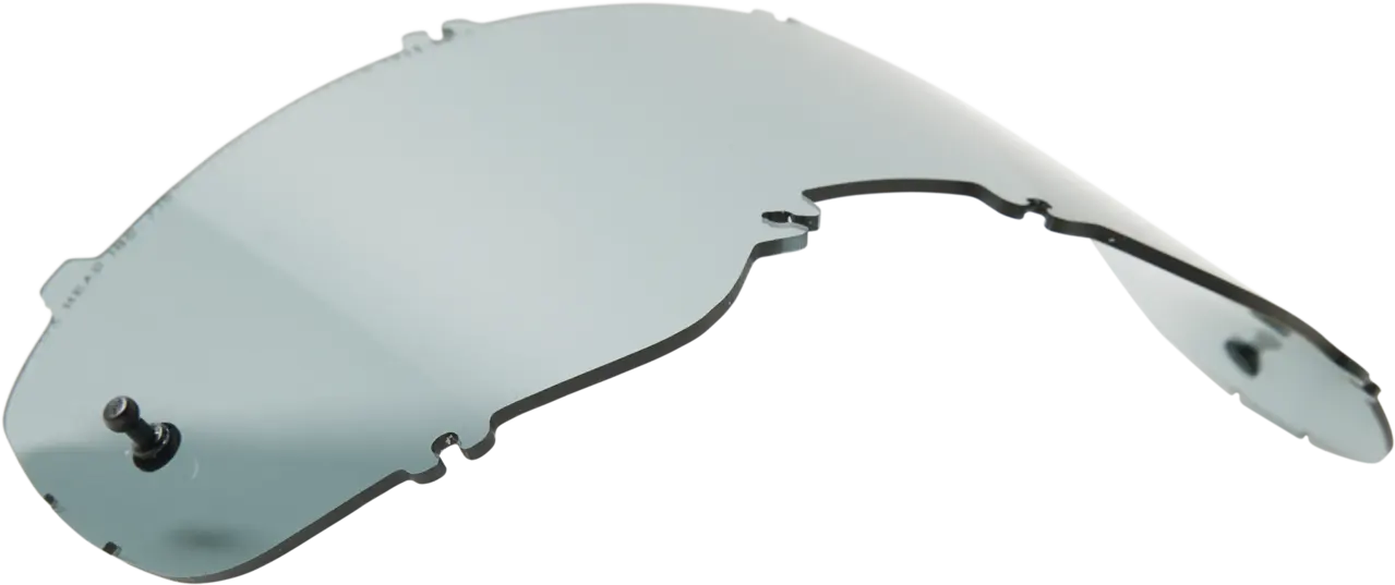 Fox Apparel Dark Grey Fox Airspace/Main VLS Injected Lens 29476-300-OS 191972596308 Jorgensen Powersports