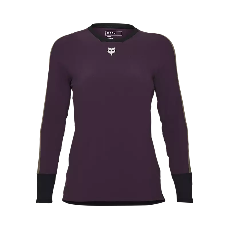Fox Apparel Dark Purple / X-Small Fox Women's Defend Thermal Jersey 33787-367-XS 191972941962 Jorgensen Powersports