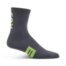 Fox Apparel Dark Shadow Grey / XS/S Fox 6" Flexair Merino Socks 31524-330-XS/S 191972942570 Jorgensen Powersports