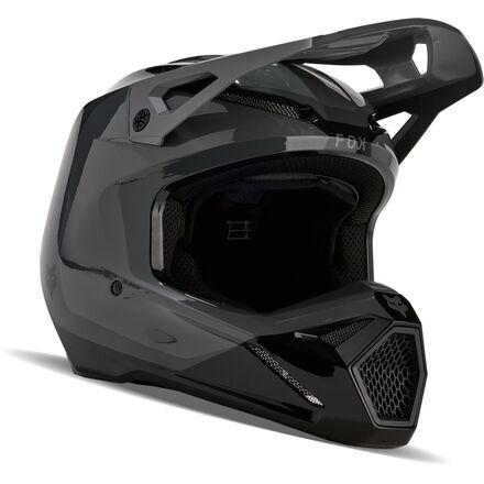 Fox Apparel Dark Shadow / Youth Small Fox V1 Nitro Helmet Youth 31400-330-YS Jorgensen Powersports