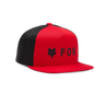 Fox Apparel Flame Red Fox Absolute Mesh Snapback Hat Youth 31802-122-OS 191972835216 Jorgensen Powersports