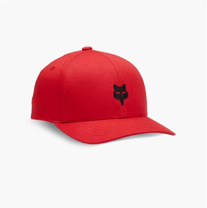 Fox Apparel Flame Red Fox Legacy Hat Youth 31925-122 OS 191972813627 Jorgensen Powersports