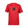 Fox Apparel Flame Red / Youth Extra Small Fox Legacy Basic Tee Youth 31819-122-YXS 191972835001 Jorgensen Powersports