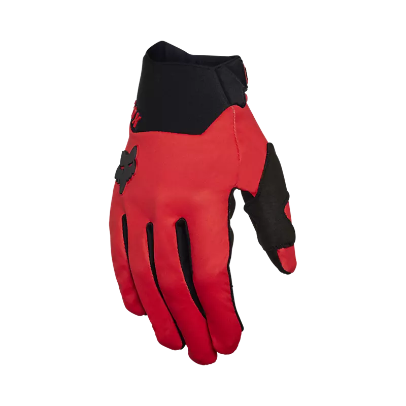 Fox Apparel Flo Red / Small Fox Defend Wind Off-Road Gloves 33729-110-S 191972947827 Jorgensen Powersports