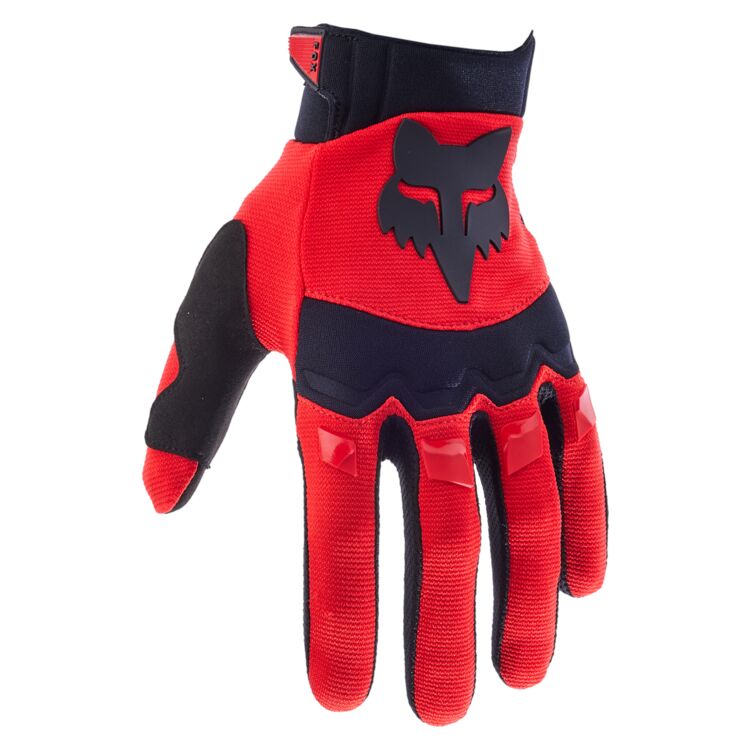 Fox Apparel Flo Red / Small Fox Dirtpaw Gloves 31324-110 S Jorgensen Powersports