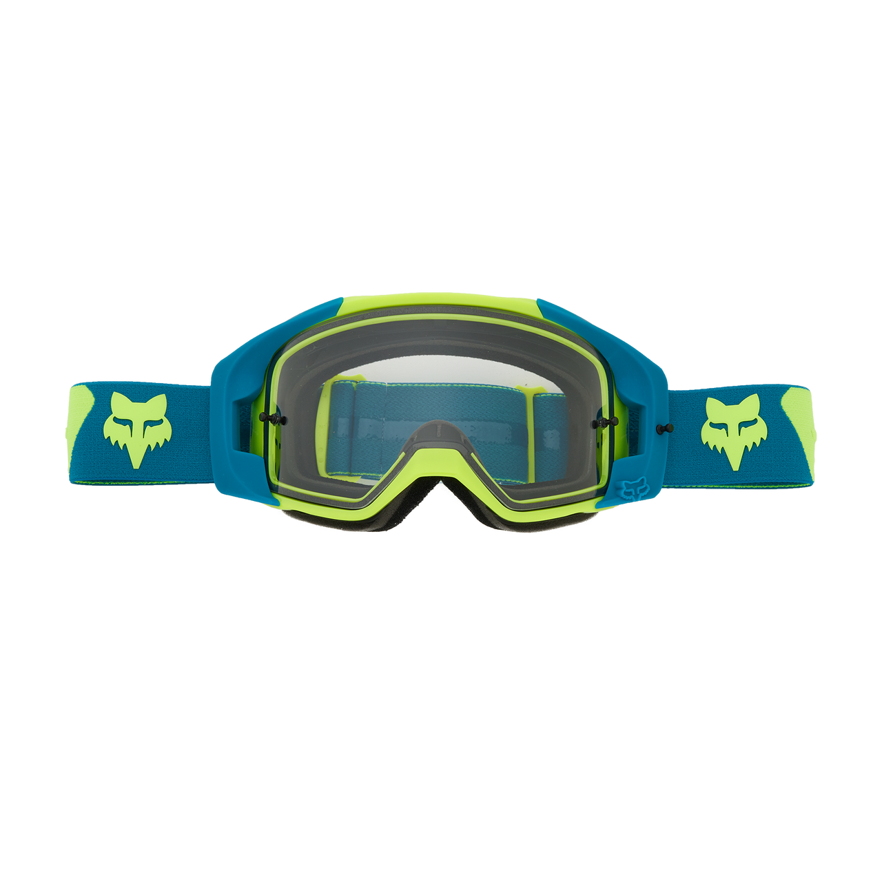 Fox Apparel Flo Yellow Fox Vue Core Goggles 31353-130-OS 191972838002 Jorgensen Powersports