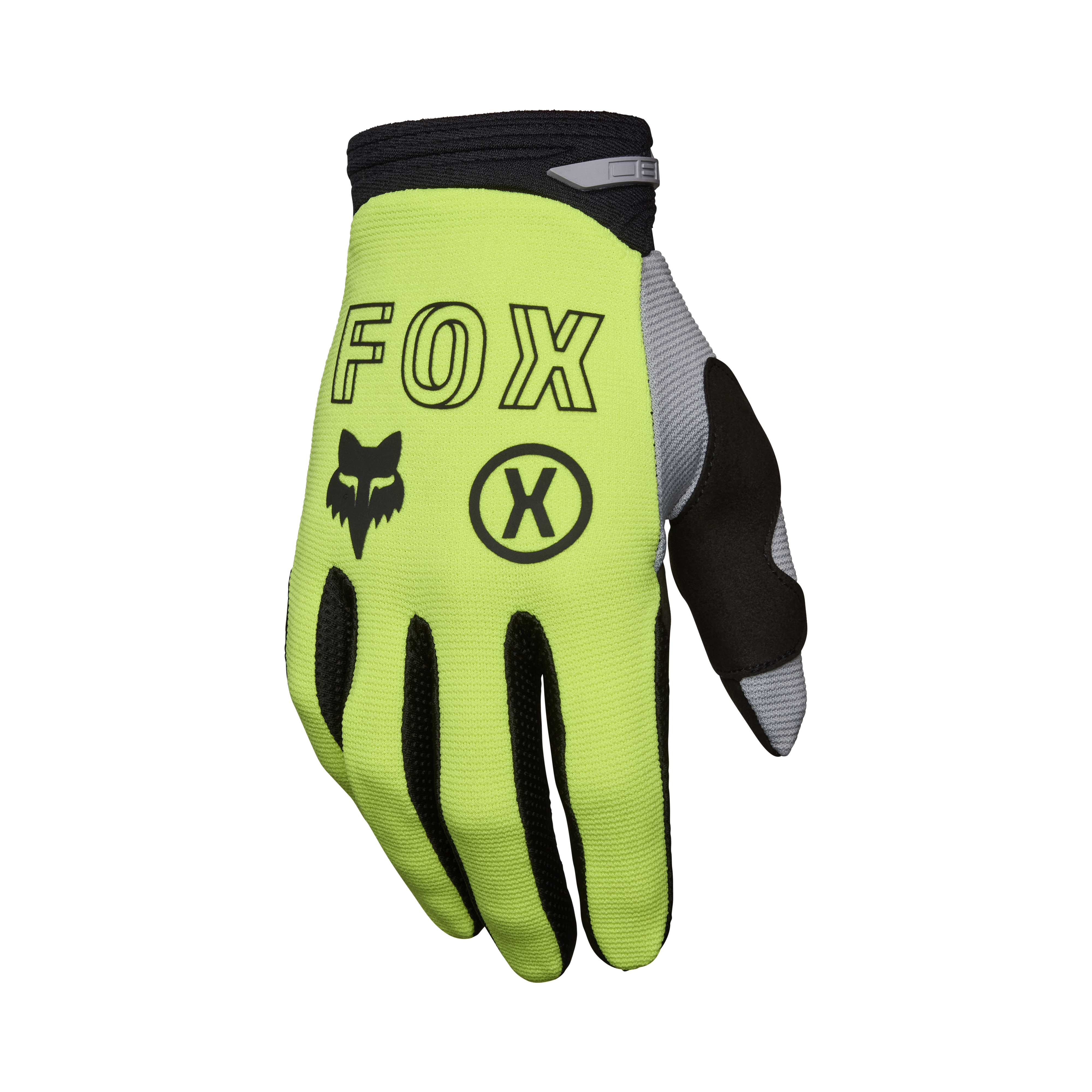 Fox Apparel Flo Yellow / Large Fox 180 Flow Gloves 2025 33700-130 L Jorgensen Powersports