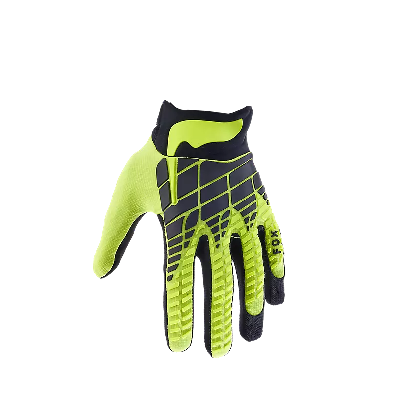 Fox Apparel Flo Yellow / Small Fox 360 Gloves 33726-130-S 191972949104 Jorgensen Powersports