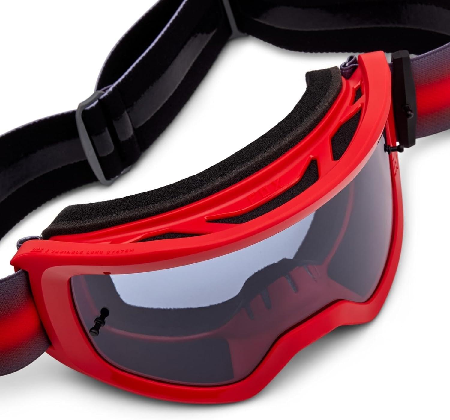 Fox Apparel Fluorescent Red / Adult Fox Main Interfere Goggles 32026-110-OS 191972894848 Jorgensen Powersports
