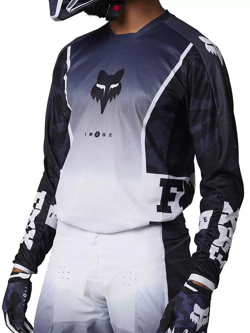 Fox Apparel Fox 180 Nuklr Jersey Large 29613-387-L 191972683121 Jorgensen Powersports