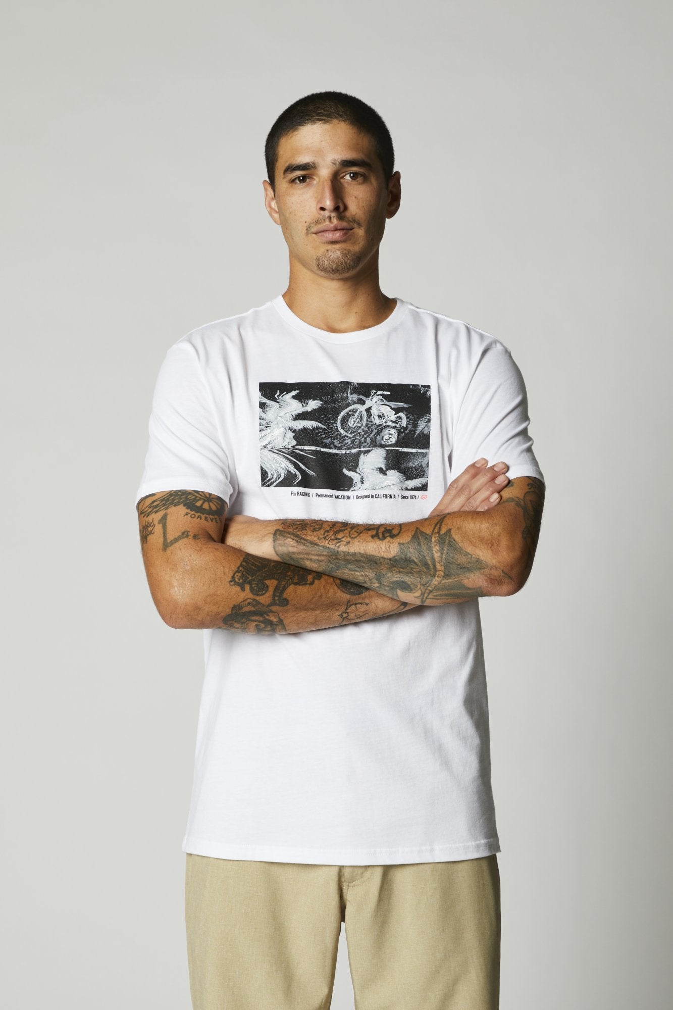 Fox Apparel Fox Bad Trip Tee XX-Large 26991-190-2X 191972530371 Jorgensen Powersports