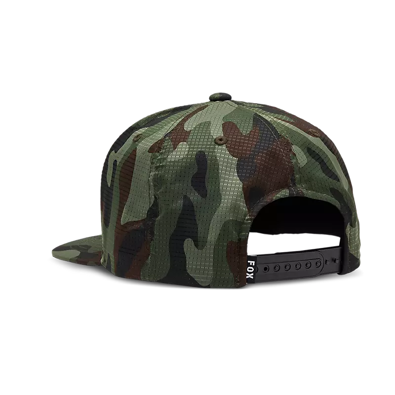 Fox Apparel Fox Head Camo Tech Snapback Hat Jorgensen Powersports