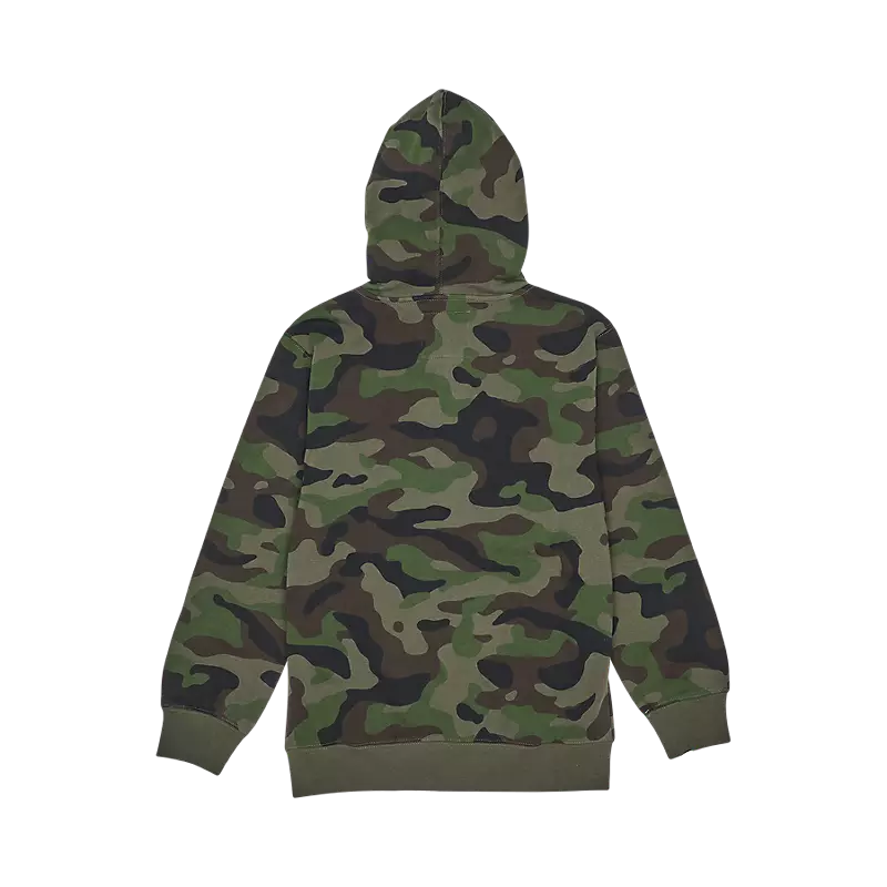 Fox Apparel Fox Head Camo Zip Hoodie Youth Jorgensen Powersports