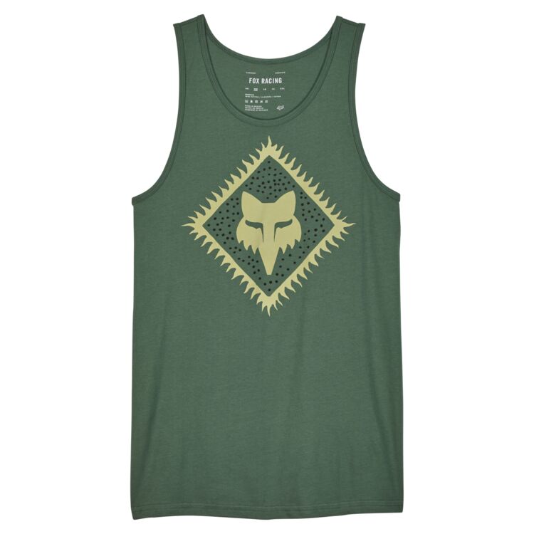 Fox Apparel Fox Leo Premium Tank Top XX-Large 32097-041-2X 191972903236 Jorgensen Powersports