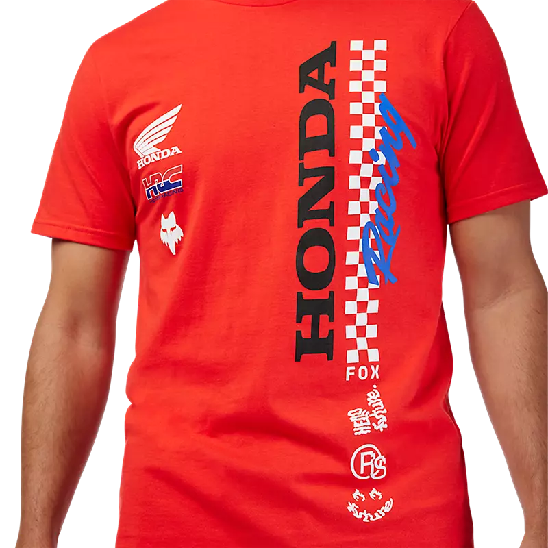 Fox Apparel Fox Racing x Honda Men's Graphic Tee – 2025 Limited Edition Jorgensen Powersports