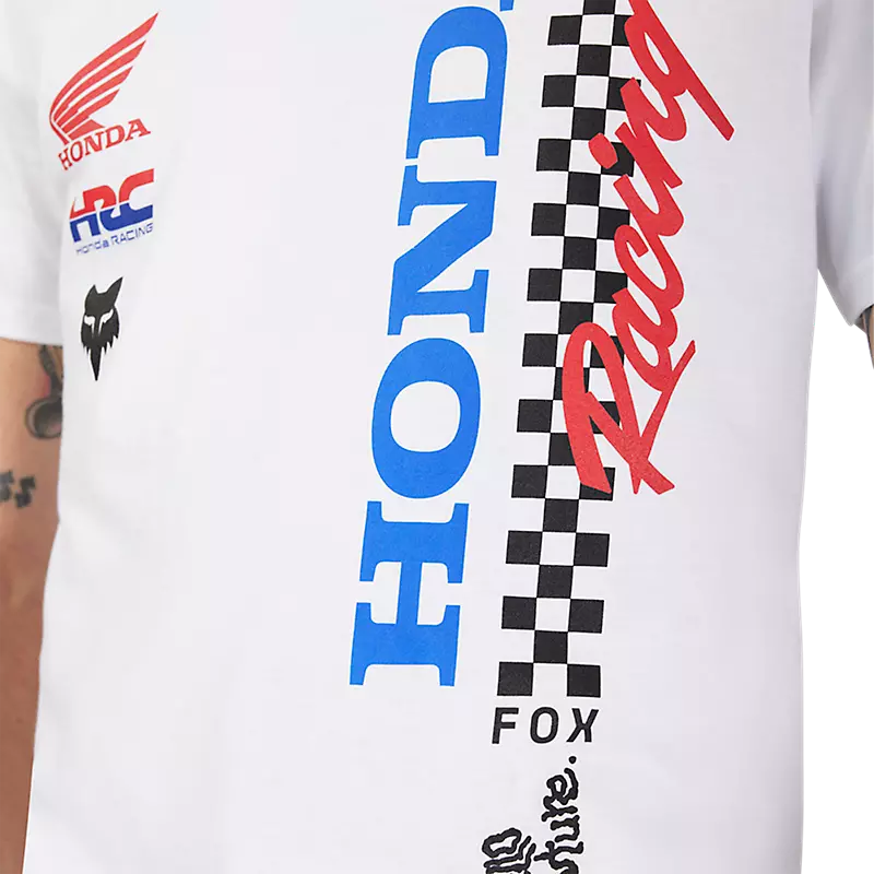 Fox Apparel Fox Racing x Honda Men's Graphic Tee – 2025 Limited Edition Jorgensen Powersports