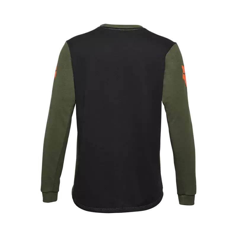 Fox Apparel Fox Ranger Drirelease Aviation Long Sleeve Jersey Youth Jorgensen Powersports