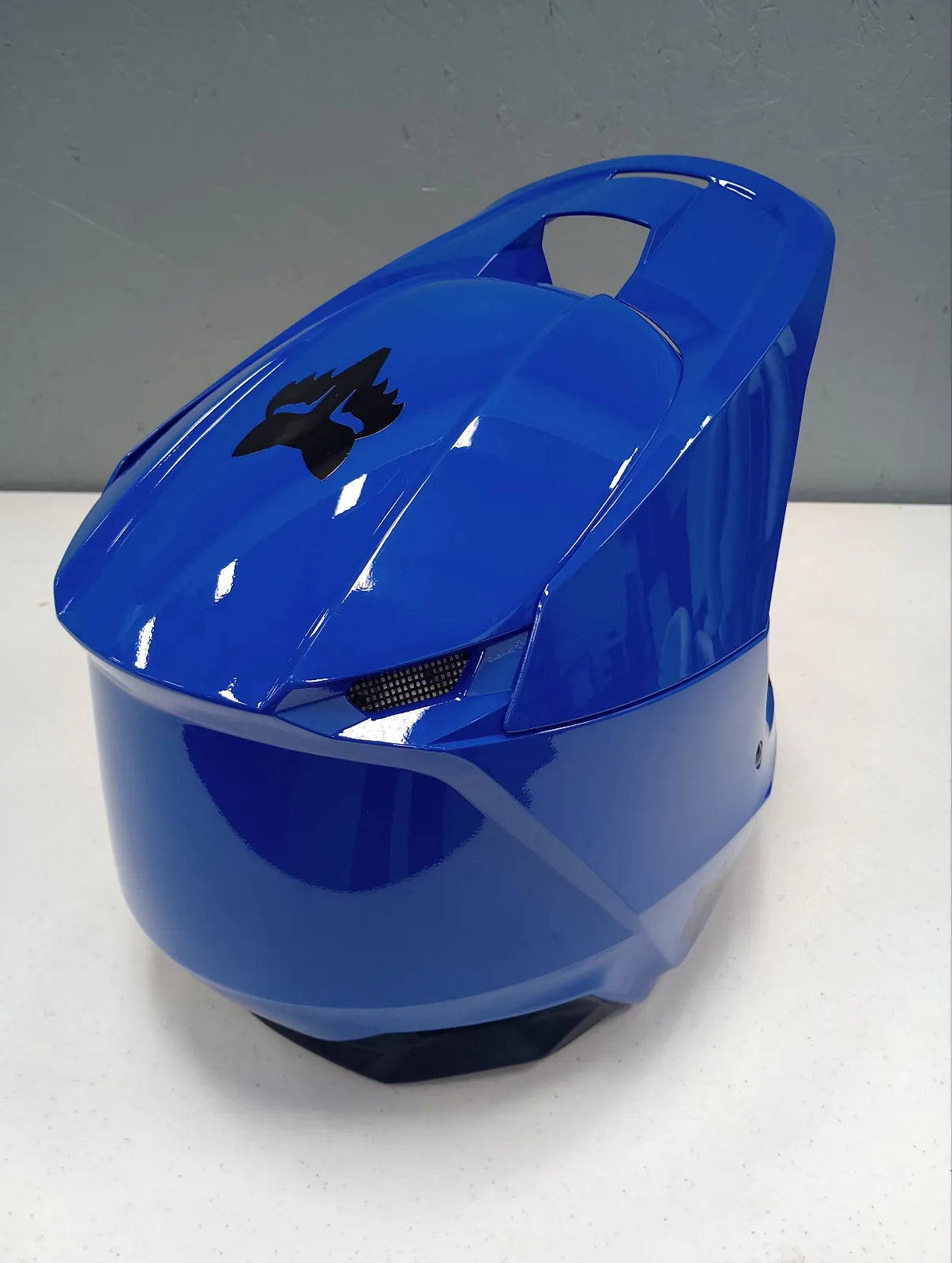 Fox Apparel Fox V Core Helmet (Blue, Small) USED 32621-002-S U 191972826030 Jorgensen Powersports