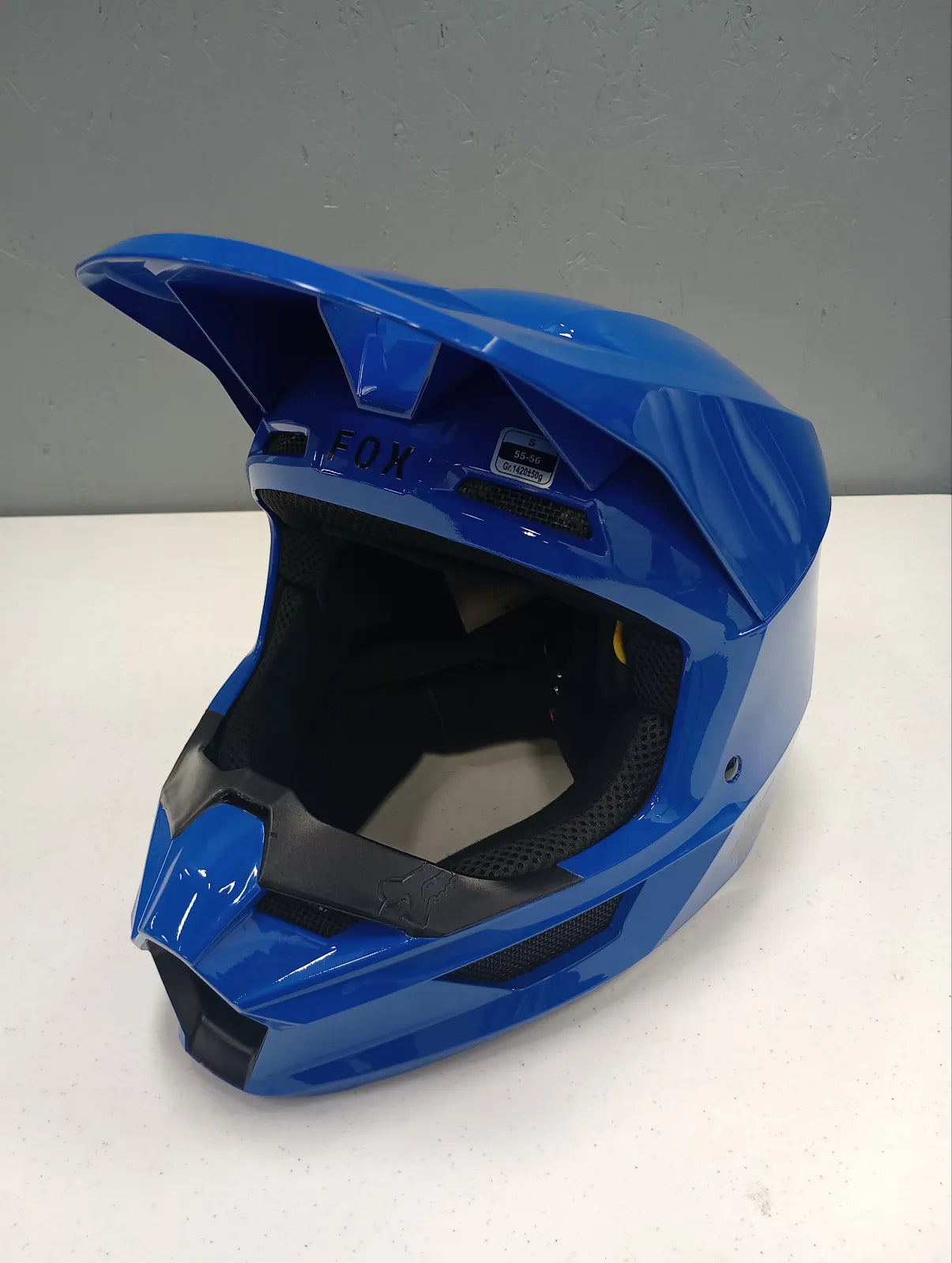 Fox Apparel Fox V Core Helmet (Blue, Small) USED 32621-002-S U 191972826030 Jorgensen Powersports