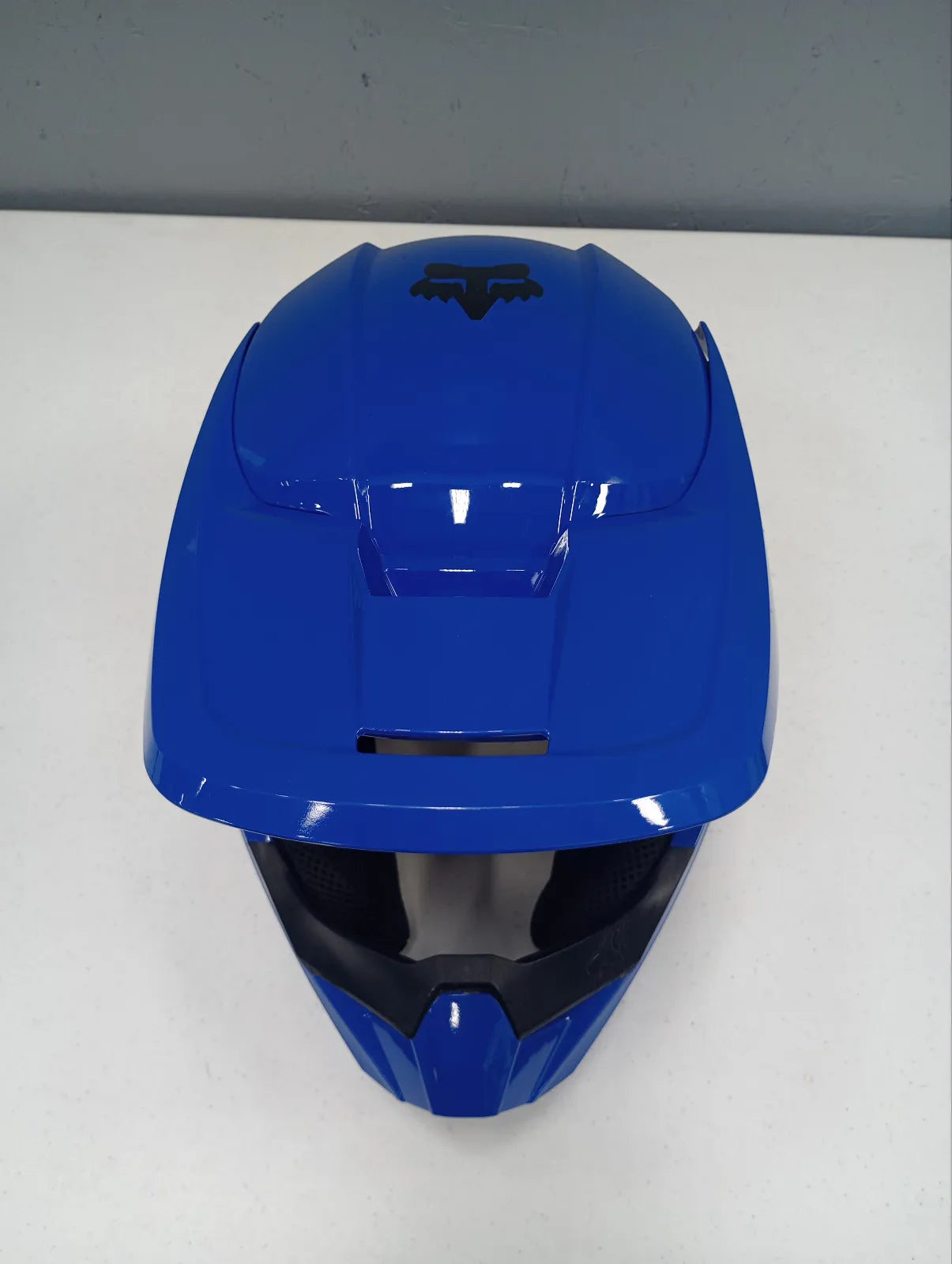 Fox Apparel Fox V Core Helmet (Blue, Small) USED 32621-002-S U 191972826030 Jorgensen Powersports