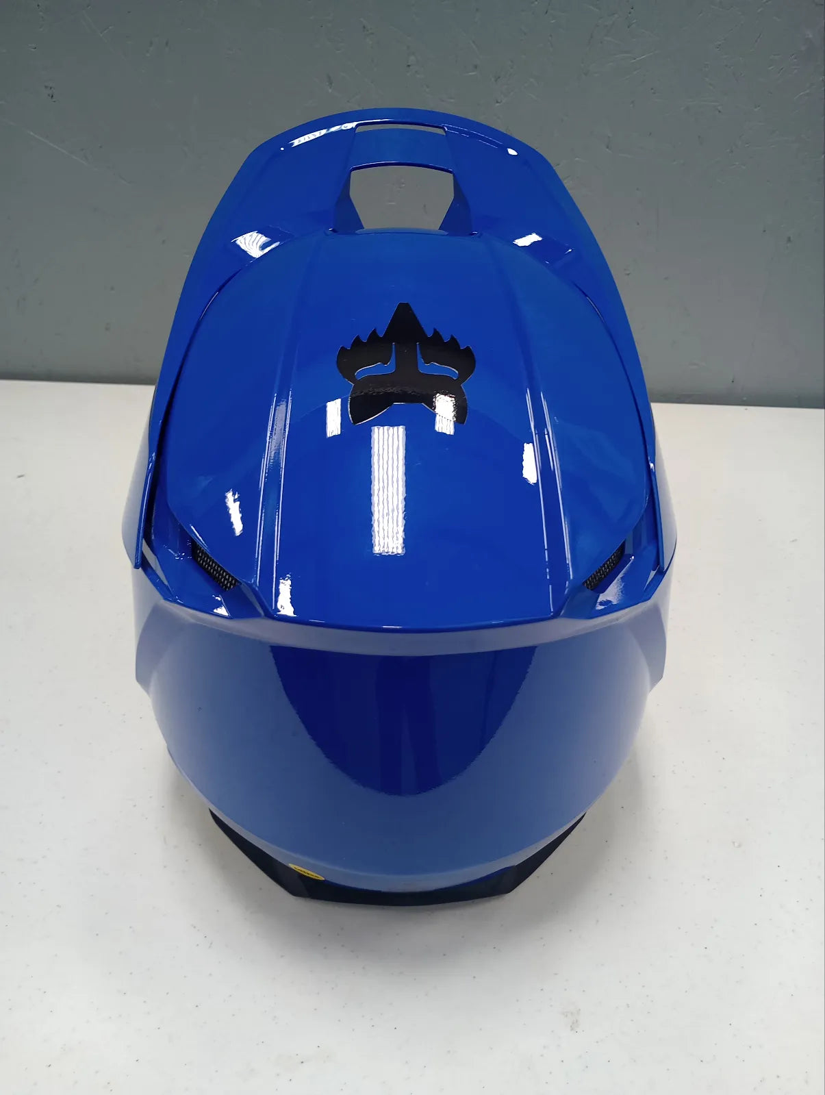 Fox Apparel Fox V Core Helmet (Blue, Small) USED 32621-002-S U 191972826030 Jorgensen Powersports