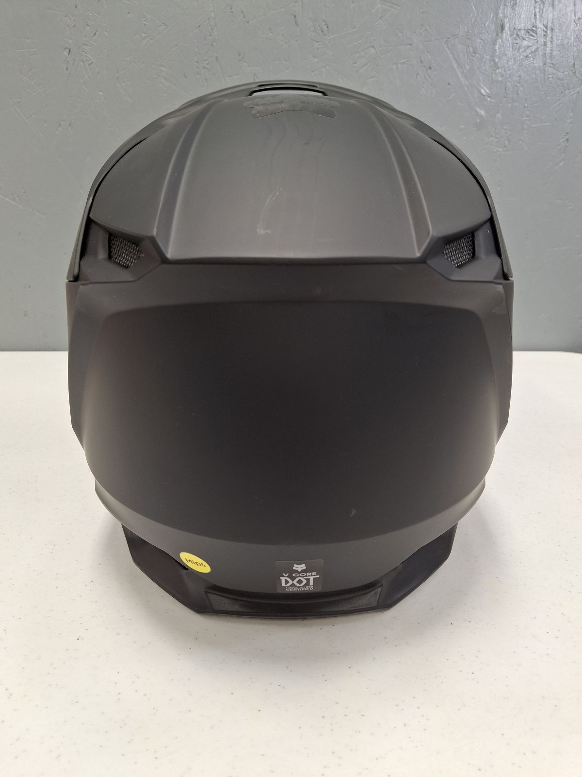 Fox Apparel Fox V Core Helmet (Matte Black, Large) USED 32621-255-L U 191972547936 Jorgensen Powersports