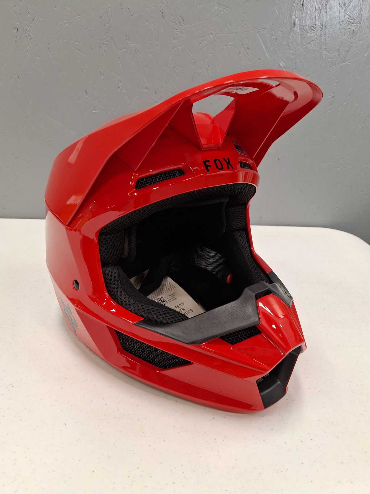 Fox Apparel Fox V Core Helmet (Red, Small) USED 32621-003-S U 191972826030 Jorgensen Powersports