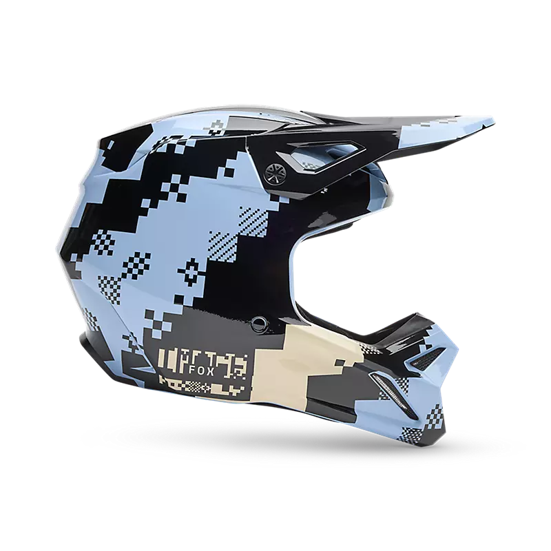 Fox Apparel Fox V1 Digi Image Helmet 2025 Jorgensen Powersports