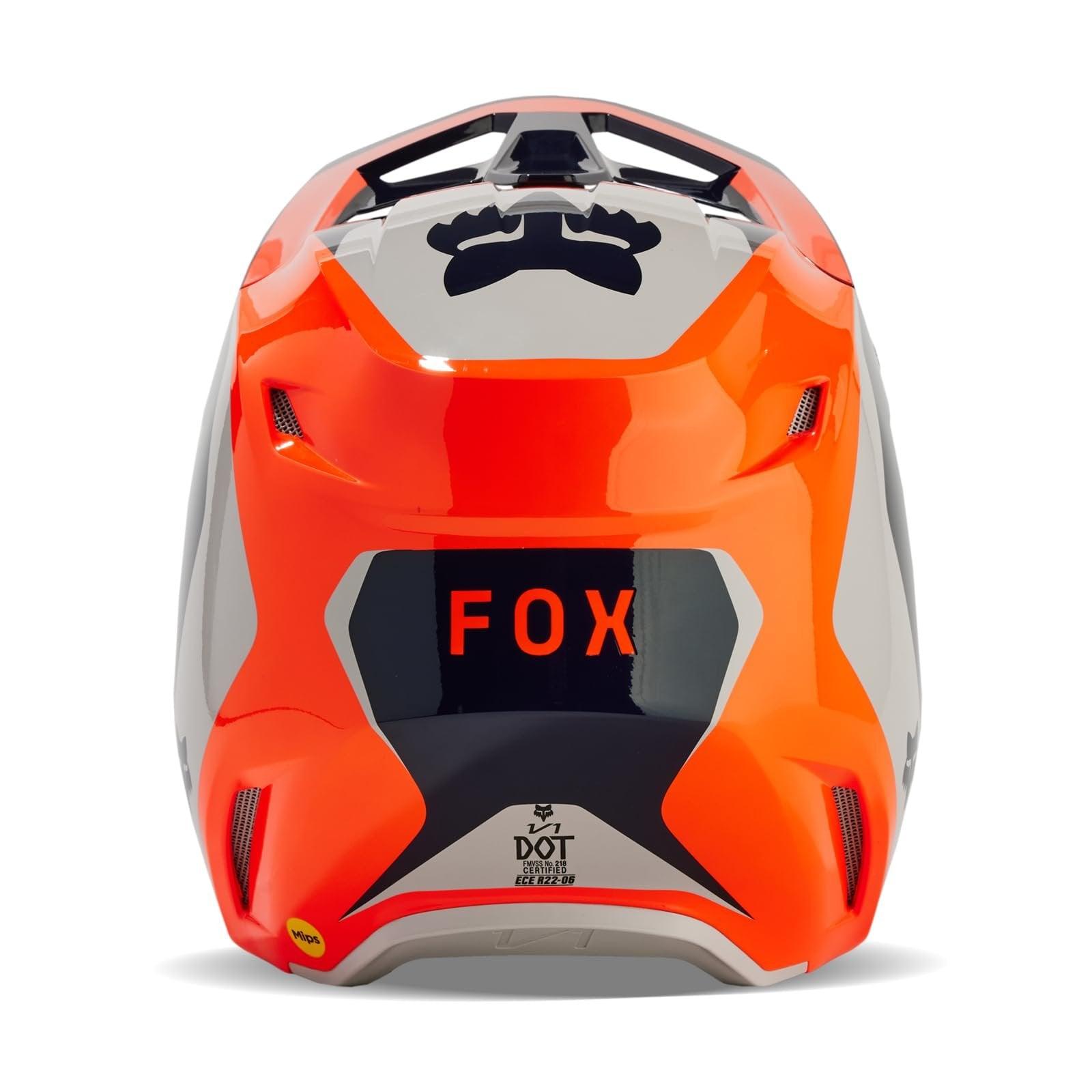 Fox V1 Solid Helmet - Jorgensen Powersports