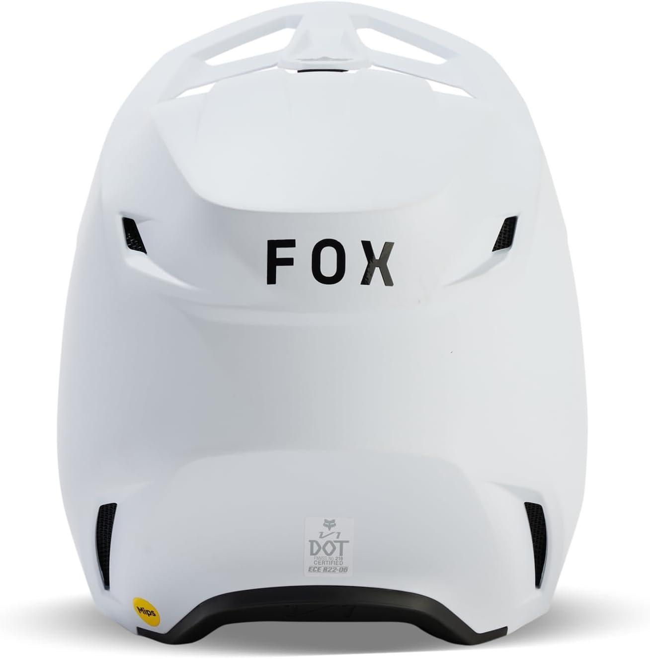 Fox V1 Solid Helmet - Jorgensen Powersports