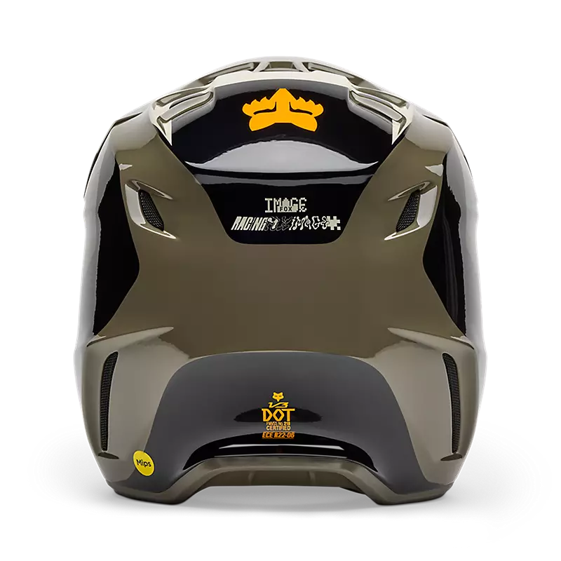 Fox Apparel Fox V3 Fade Helmet 2025 Jorgensen Powersports