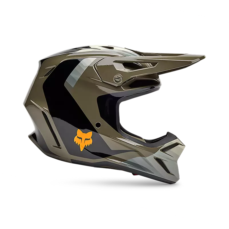 Fox Apparel Fox V3 Fade Helmet 2025 Jorgensen Powersports