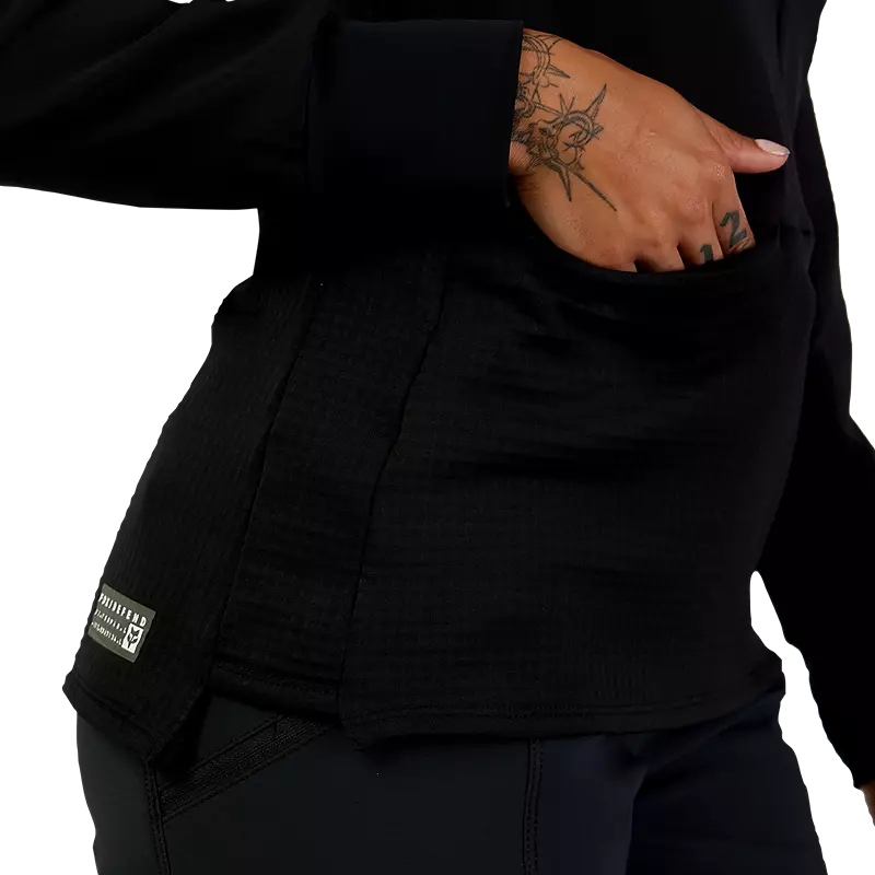 Fox Apparel Fox Women's Defend Thermal Hoodie Jorgensen Powersports