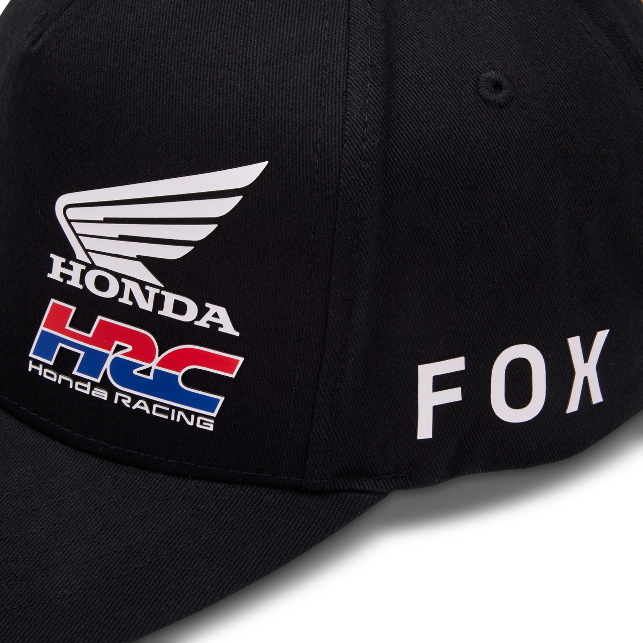 Fox Apparel Fox X Honda FlexFit Hat Jorgensen Powersports