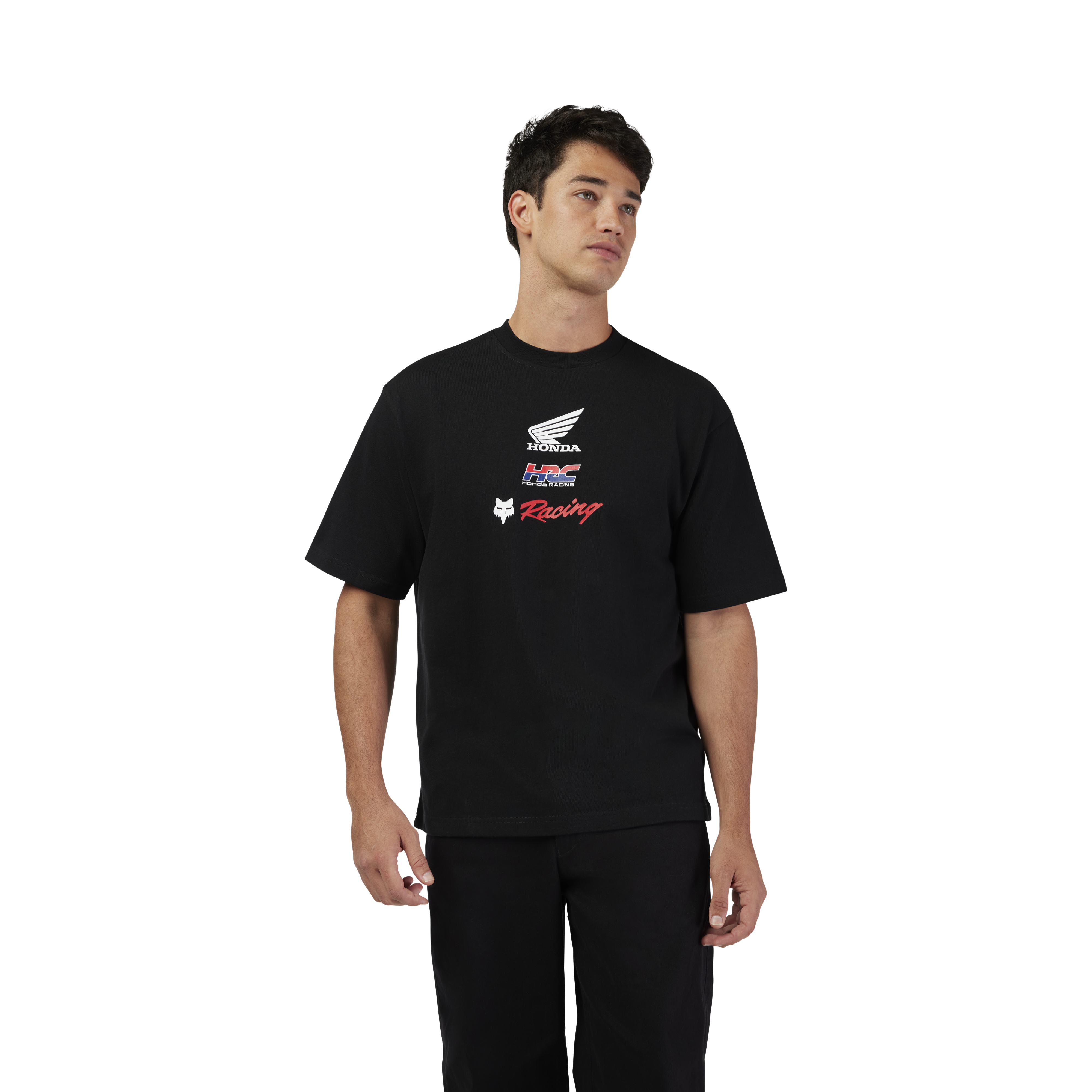 Fox Apparel Fox X Honda Oversized Tee 2025 Jorgensen Powersports