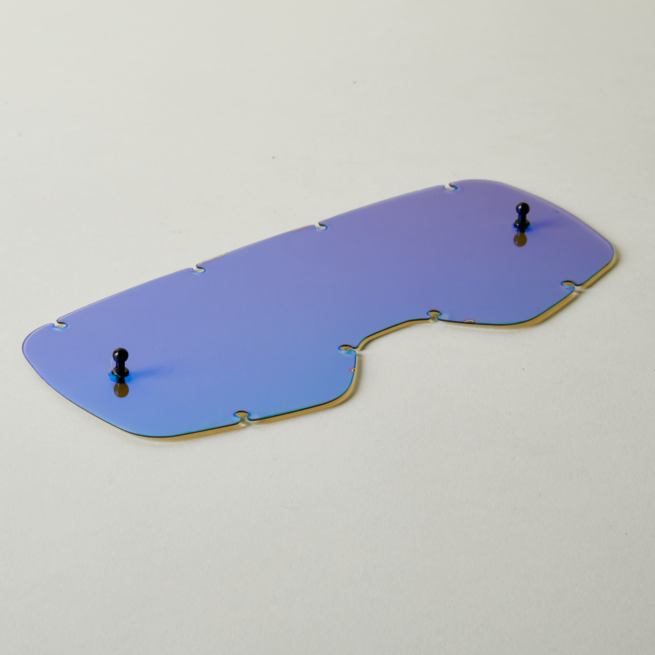 Fox Apparel Green Fox MX20 Airspace/Mainframe Chrome Lexan Lens Youth 25373-004-OS 191972323133 Jorgensen Powersports