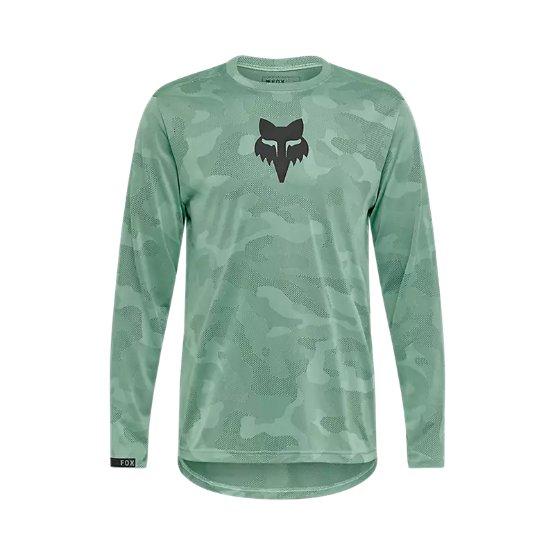 Fox Apparel Green / Small Fox Ranger TruDri Long Sleeve Jersey 32365-391-S Jorgensen Powersports