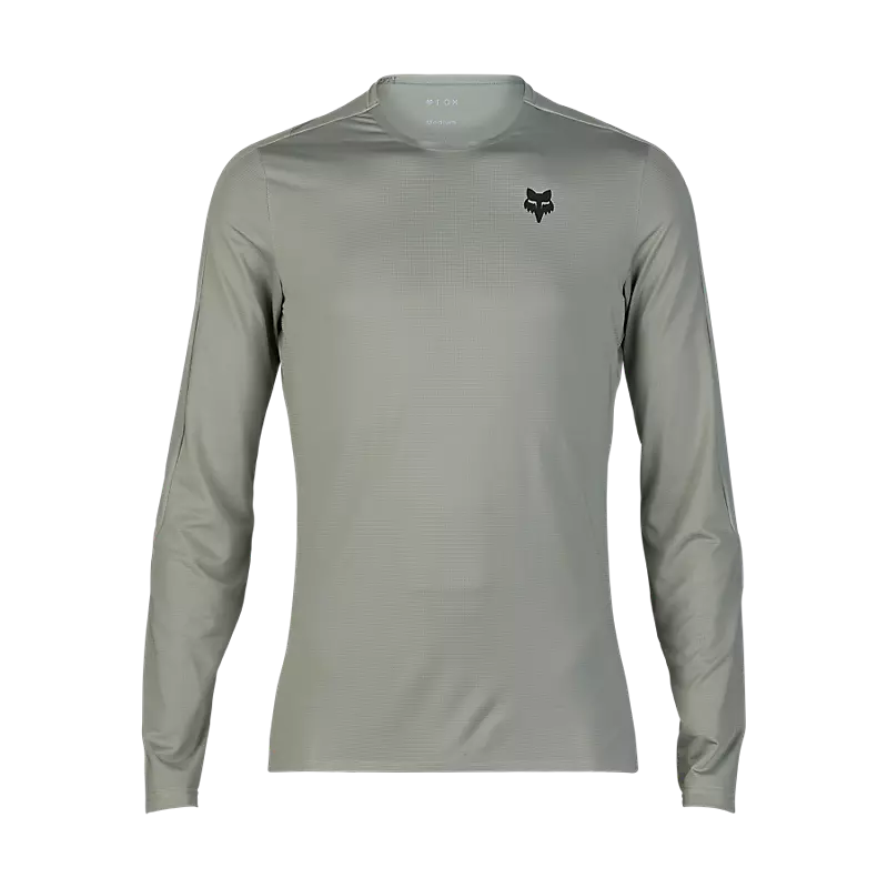 Fox Apparel Grey Vintage / Small Flexair Ascent Long Sleeve Jersey 3218-447-S 191972899881 Jorgensen Powersports