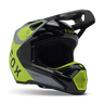 Fox Apparel Grey/Yellow / Youth Small Fox V1 Lean Helmet Youth 33046-086-YS 191972951923 Jorgensen Powersports