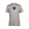 Fox Apparel Heather Graphite / Small Fox Head Premium Tee 31731-185 S 191972841088 Jorgensen Powersports