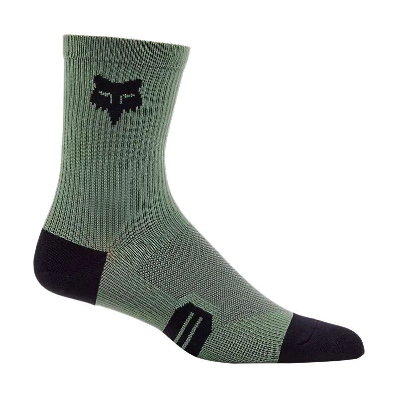 Fox Apparel Hunter Green / XS/S Fox 6" Ranger Socks 31531-041-XS/S 191972902918 Jorgensen Powersports