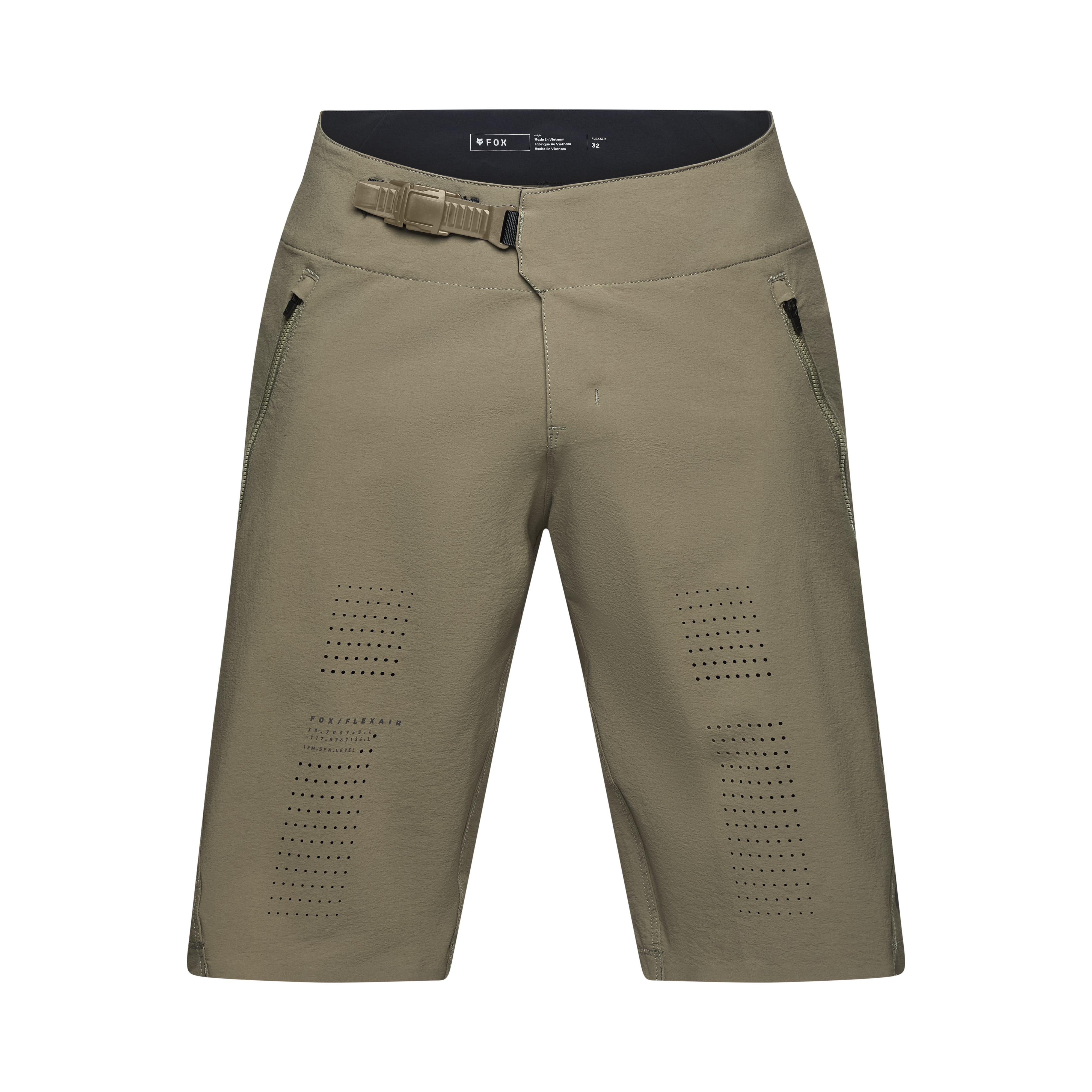 Fox Apparel khaki / 28 Fox Flexair Short 191972999628 Jorgensen Powersports