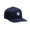 Fox Apparel Midnight Blue / S/M Fox Head Tech Flexfit Hat 31620-329-S/M 191972846656 Jorgensen Powersports
