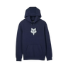 Fox Apparel Midnight Blue / Small Fox Head Hoodie 31608-329-S 191972845635 Jorgensen Powersports