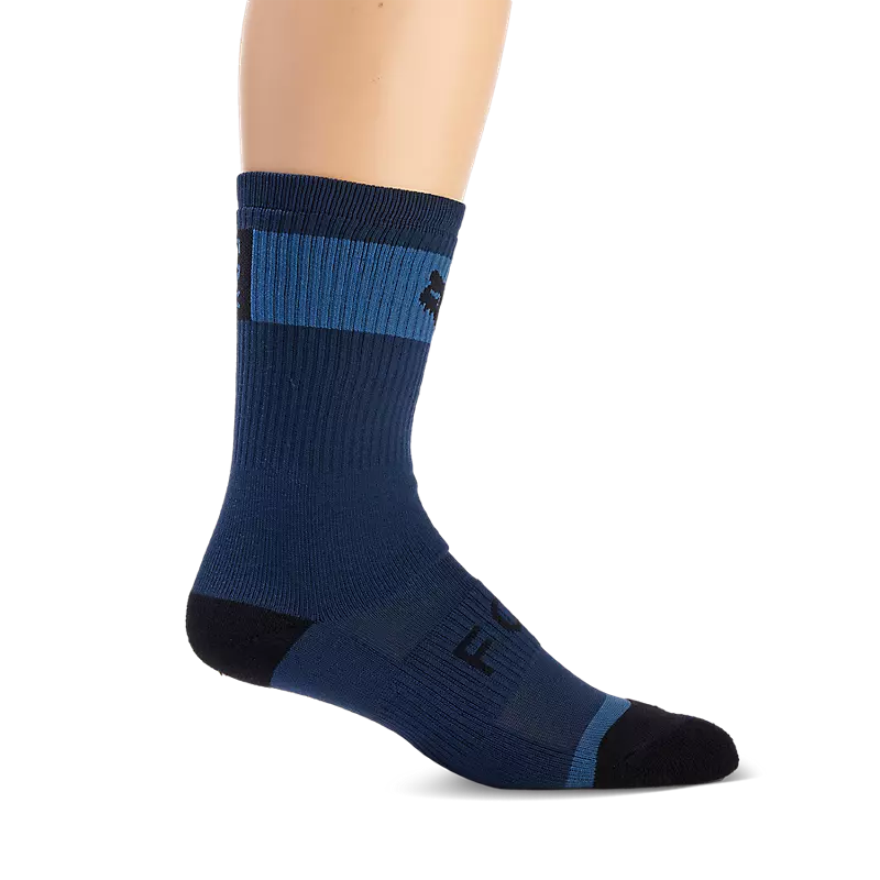 Fox Apparel Midnight Blue / XS/S Fox 8" Defend Winter Socks 31526-329-XS/S 191972845949 Jorgensen Powersports