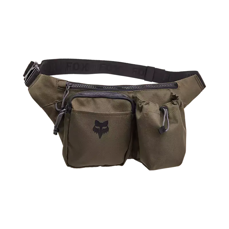 Fox Apparel Olive Green Fox Head Premium Hip Pack 32342-099-OS 191972907364 Jorgensen Powersports