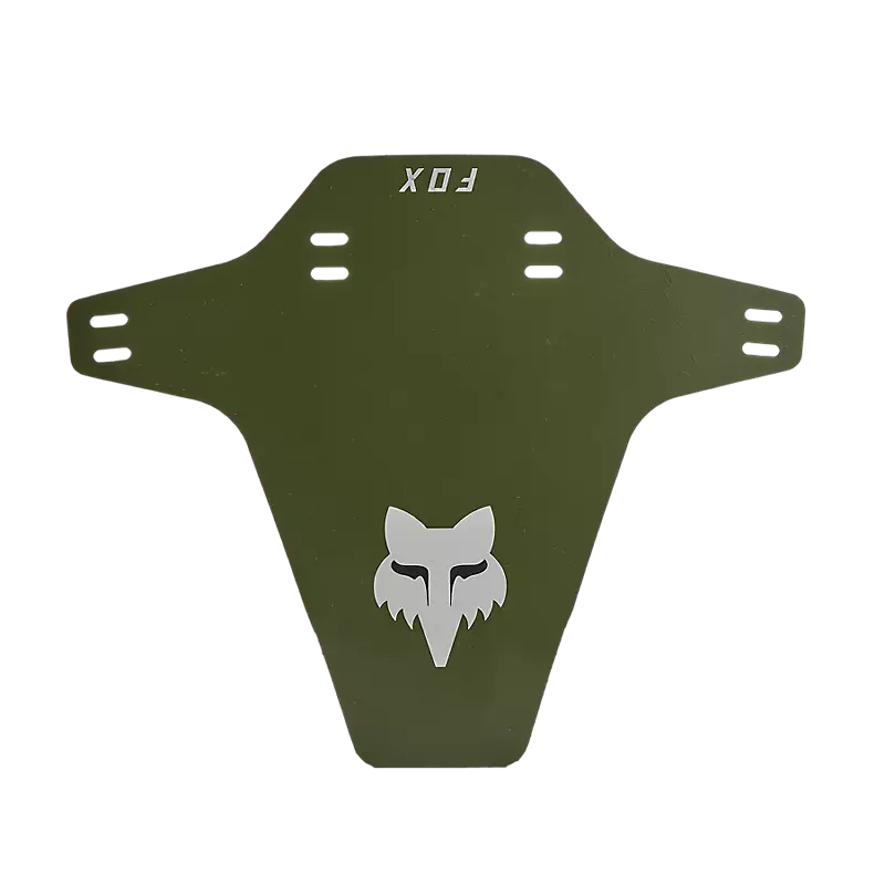 Fox Apparel Olive Green Fox Mudguard 31192-099-OS 191972854859 Jorgensen Powersports