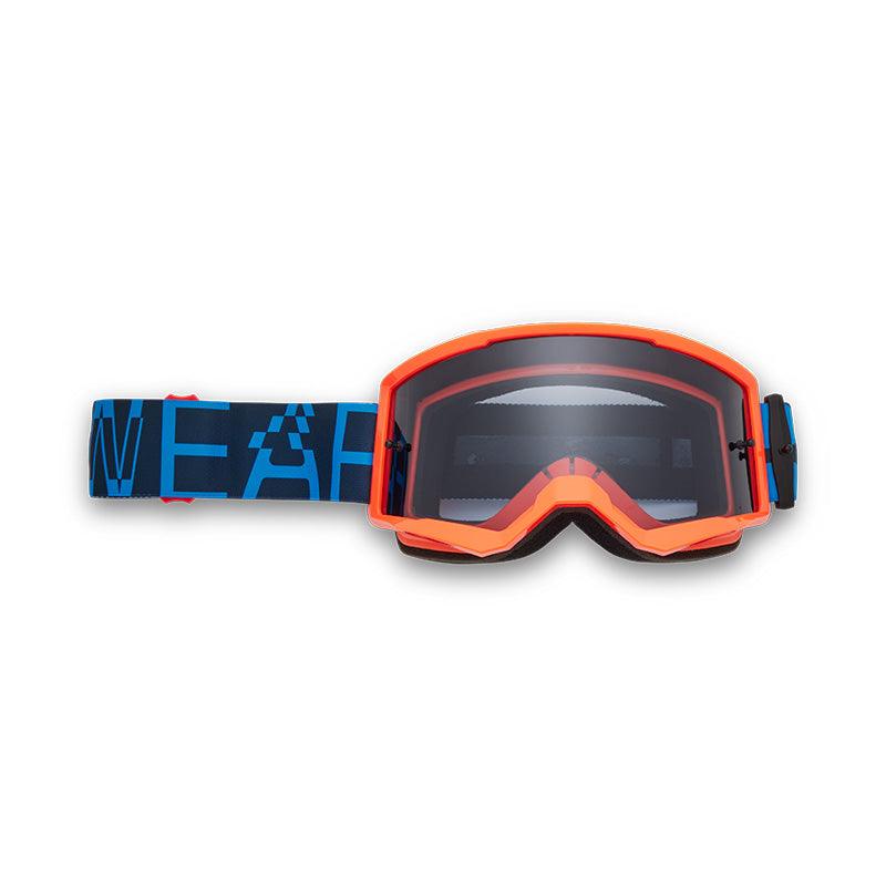 Fox Apparel Orange/Blue Fox Main Race Spec Goggles 33133-188 OS 191972963582 Jorgensen Powersports