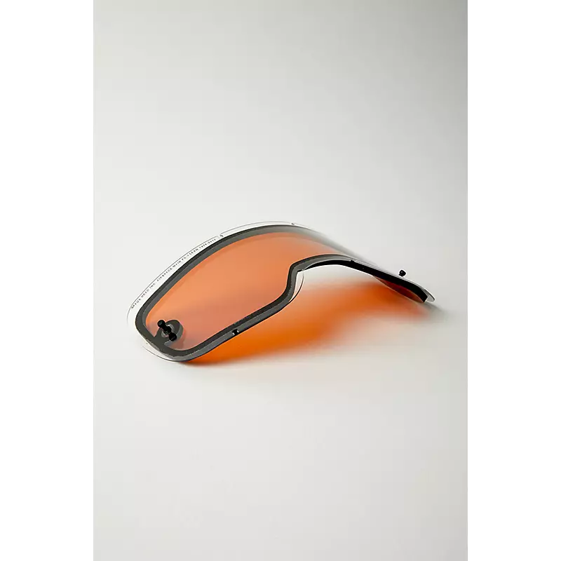Fox Apparel Orange Fox Airspace & Main VLS Replacement Dual Lexan Lens 25361-009-OS 191972323270 Jorgensen Powersports