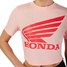 Fox Apparel Pale Pink / Large Fox Racing x Honda Women’s Crop T-Shirt – 2025 Limited Edition 33587-273 L Jorgensen Powersports